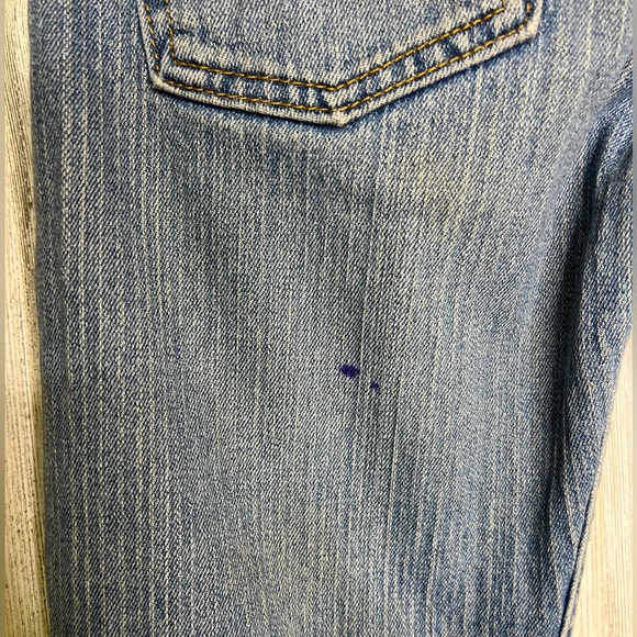 Levi's Boys 514 Straight Denim Jeans Blue Size 12R - Picture 4 of 17